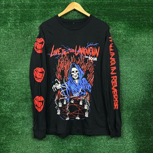 Falling in Reverse Live From the Unknown The Tour Rock Band LS Shirt Medium - Picture 1 of 6